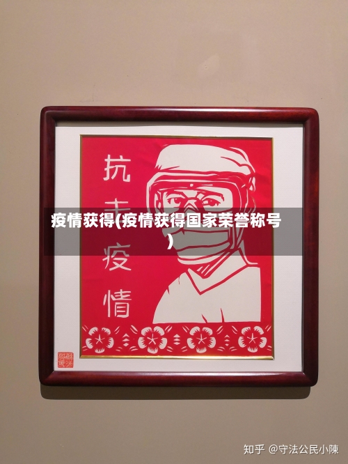 疫情获得(疫情获得国家荣誉称号)-第3张图片