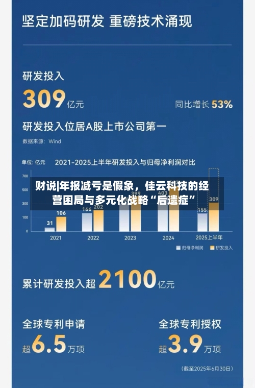 财说|年报减亏是假象	，佳云科技的经营困局与多元化战略“后遗症	”-第3张图片