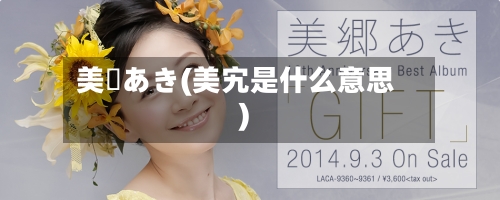 美郷あき(美宄是什么意思)