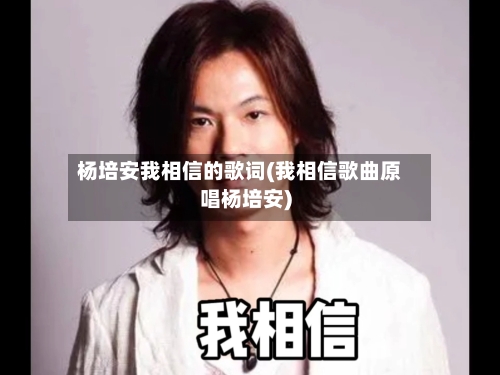 杨培安我相信的歌词(我相信歌曲原唱杨培安)