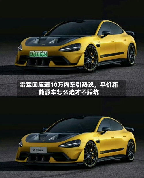 雷军回应造10万内车引热议，平价新能源车怎么选才不踩坑-第2张图片