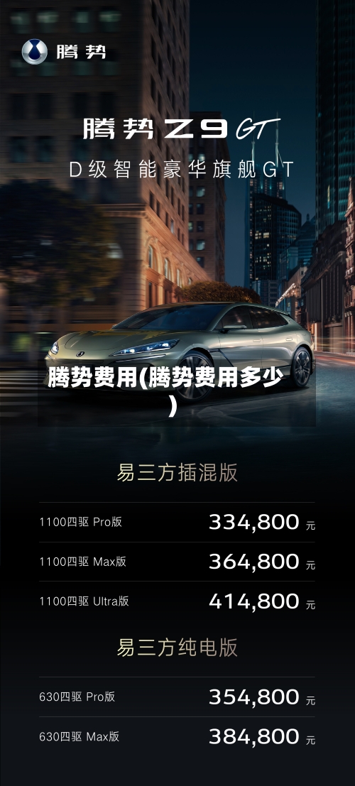 腾势费用(腾势费用多少)