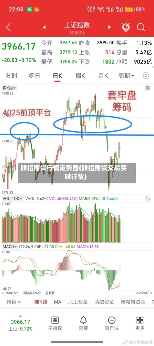股指期货行情走势图(股指期货交易实时行情)