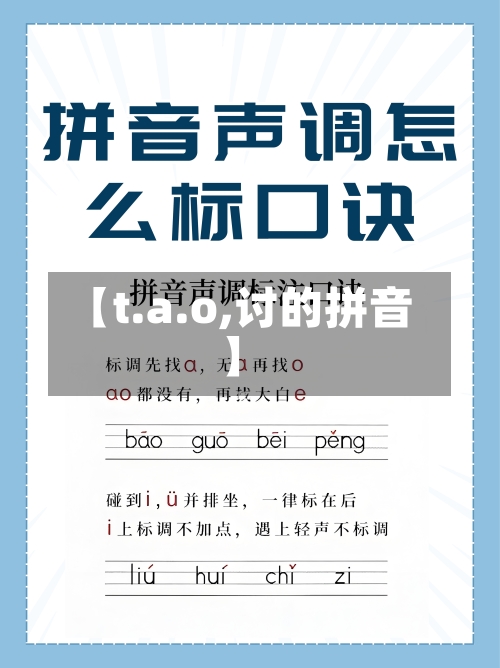 【t.a.o,讨的拼音】
