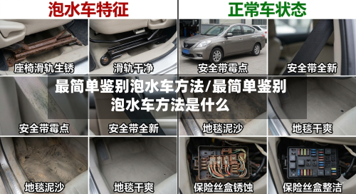 最简单鉴别泡水车方法/最简单鉴别泡水车方法是什么-第2张图片