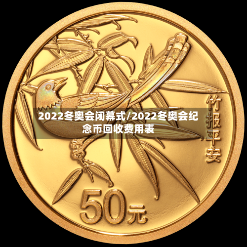 2022冬奥会闭幕式/2022冬奥会纪念币回收费用表