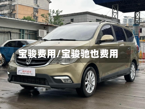 宝骏费用/宝骏驰也费用