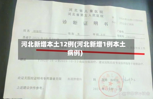 河北新增本土12例(河北新增1例本土病例)