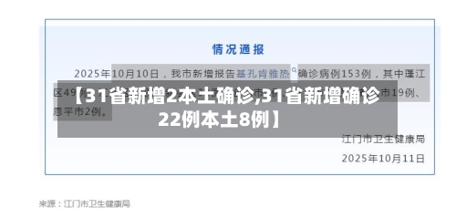【31省新增2本土确诊,31省新增确诊22例本土8例】-第2张图片