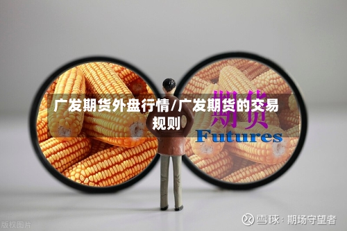 广发期货外盘行情/广发期货的交易规则-第3张图片