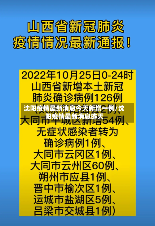 沈阳疫情最新消息今天新增一例/沈阳疫情最新消息昨天-第2张图片