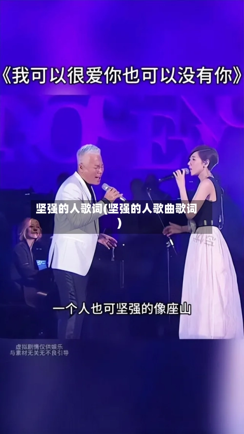 坚强的人歌词(坚强的人歌曲歌词)-第2张图片