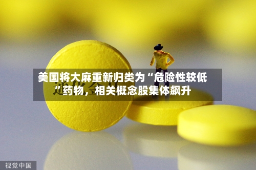 美国将大麻重新归类为“危险性较低”药物	，相关概念股集体飙升-第1张图片