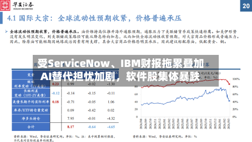 受ServiceNow	、IBM财报拖累叠加AI替代担忧加剧，软件股集体暴跌-第2张图片