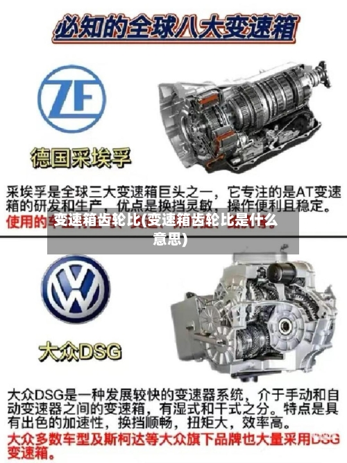 变速箱齿轮比(变速箱齿轮比是什么意思)-第1张图片