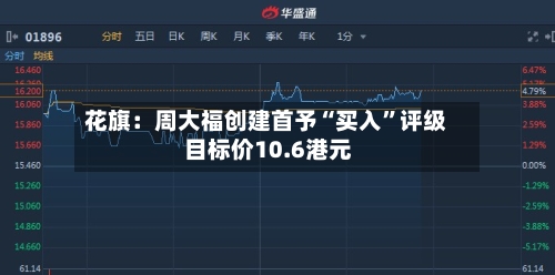 花旗：周大福创建首予“买入”评级 目标价10.6港元-第2张图片