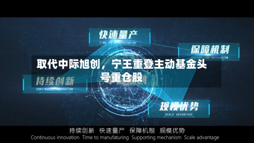 取代中际旭创，宁王重登主动基金头号重仓股-第1张图片