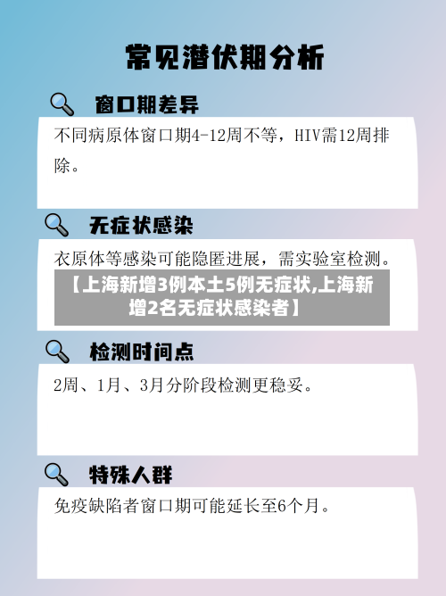 【上海新增3例本土5例无症状,上海新增2名无症状感染者】-第3张图片