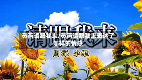 苏芮请跟我来/苏芮请跟我来表达了怎样的情感-第2张图片