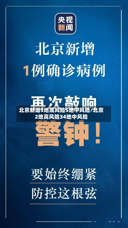 北京新增3地高风险5地中风险/北京2地高风险34地中风险-第1张图片